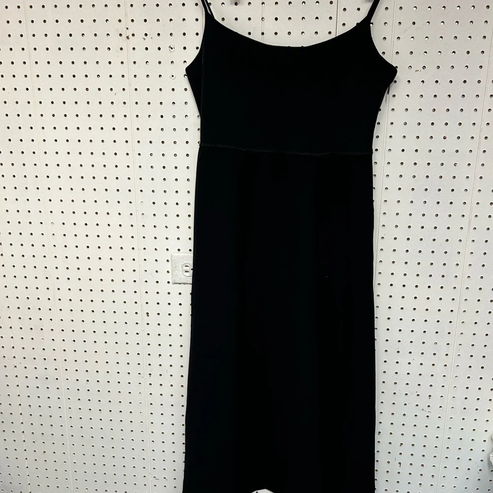 Theory Black Midi Dress